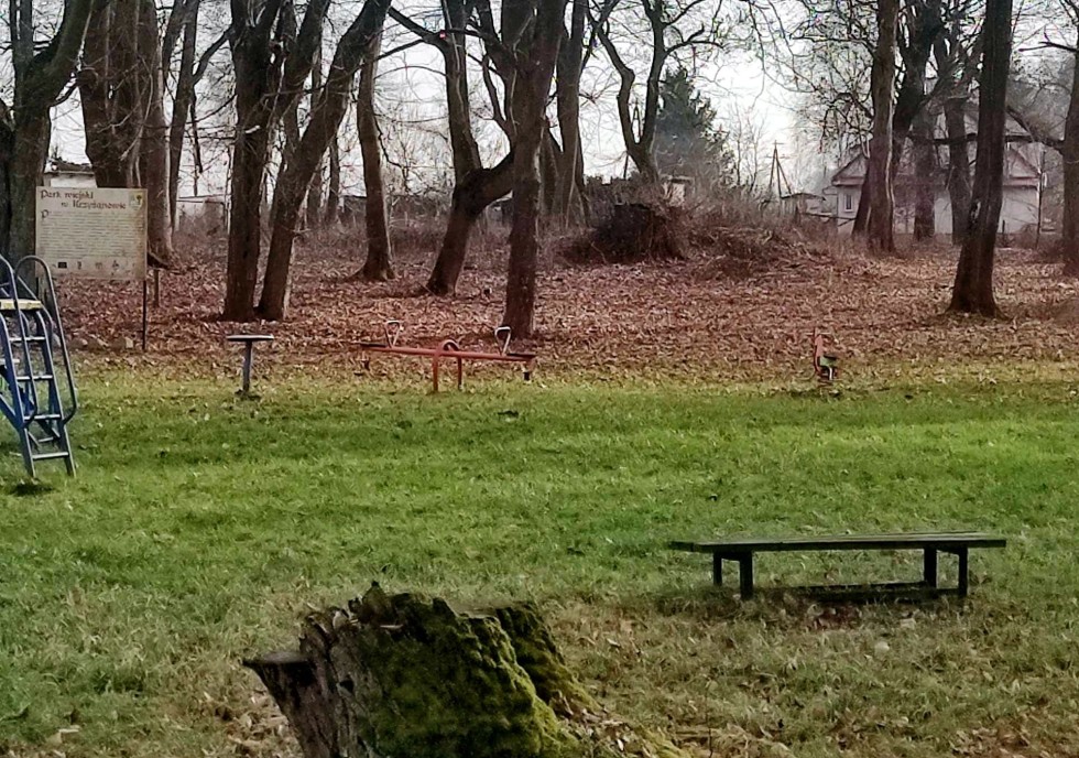 Gmina Stare Pole. Wkrótce park w Krzyżanowie zmieni swoje oblicze.