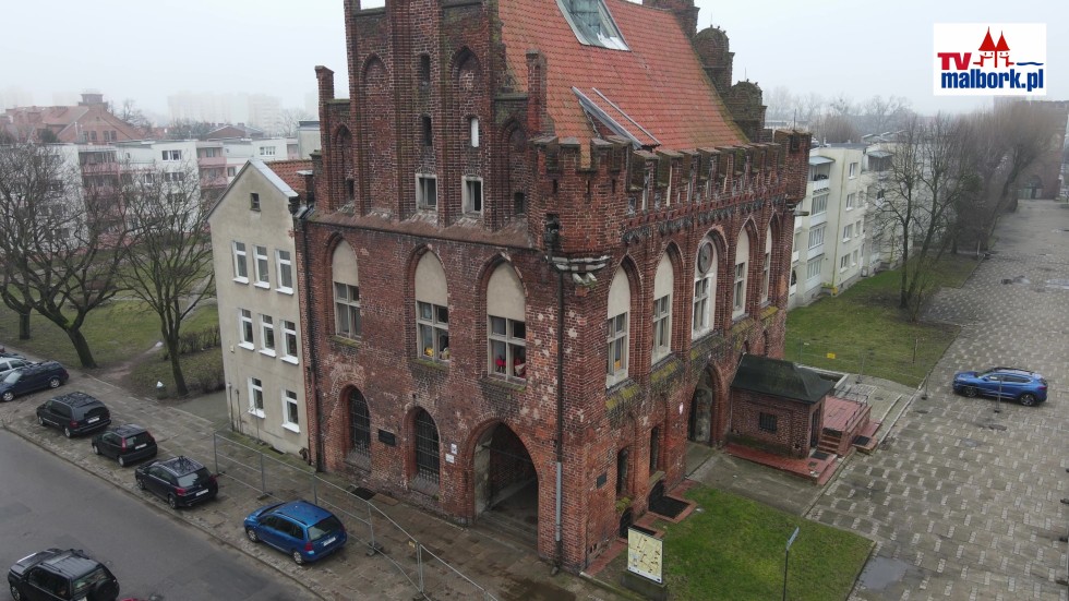 Ruszyła modernizacja Staromiejskiego Ratusza w Malborku. Zobacz wideo z drona - 27.02.2024