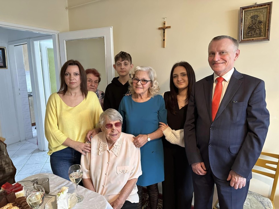 Nowy Dwór Gdański. Jubileusz 90. urodzin Teresy Harbuz.