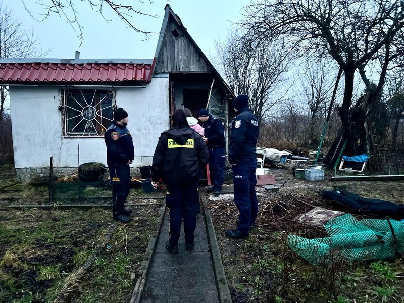 Malbork. Wspólne działania służb w pomocy bezdomnym.