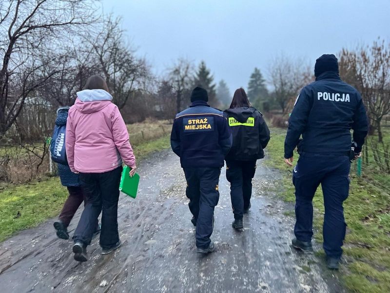 Malbork. Wspólne działania służb w pomocy bezdomnym.