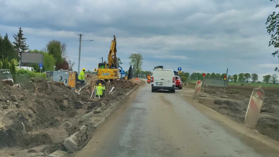 DK22. Coraz bliżej końca rozbudowy odcinka Malbork-Stare Pole. 04.2024 Wideo i zdjęcia