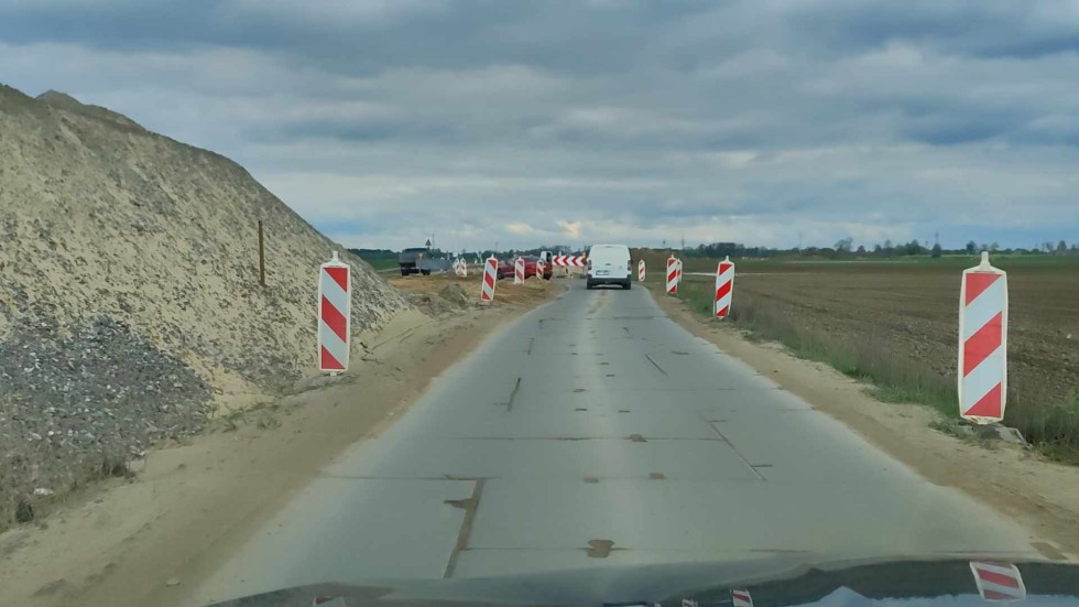 DK22. Coraz bliżej końca rozbudowy odcinka Malbork-Stare Pole. 04.2024 Wideo i zdjęcia