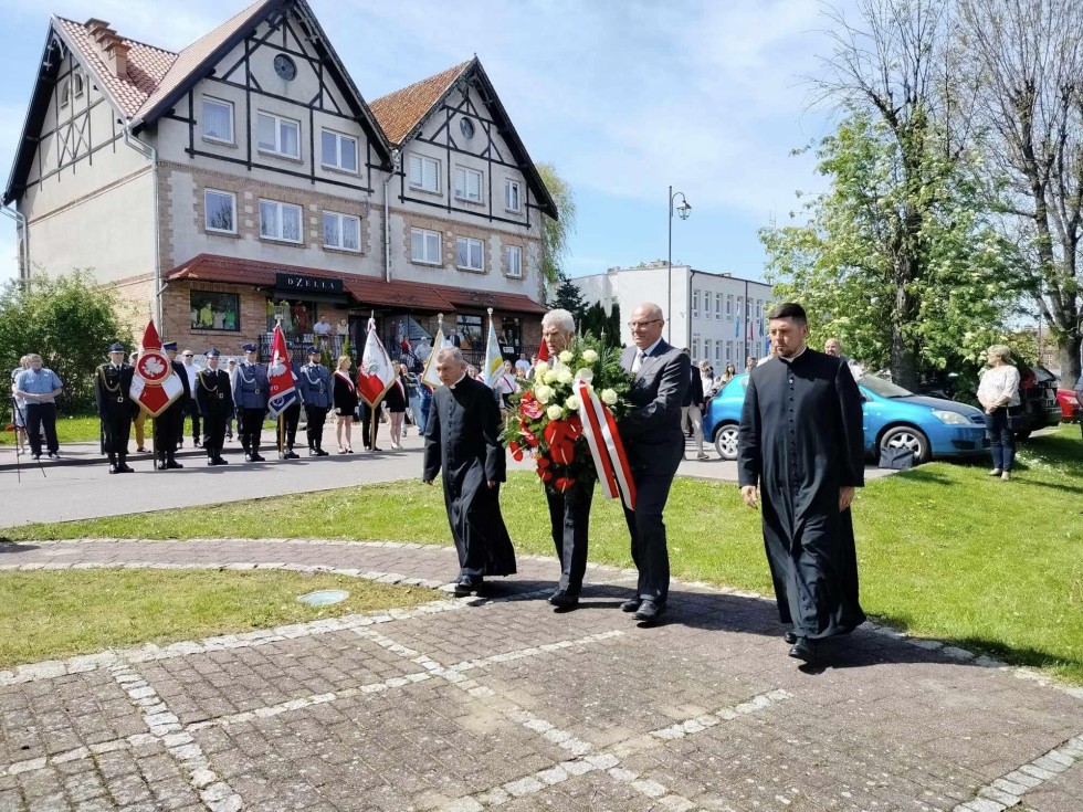 Nowy Dwór Gdański. 233. rocznica uchwalenia Konstytucji 3 Maja.