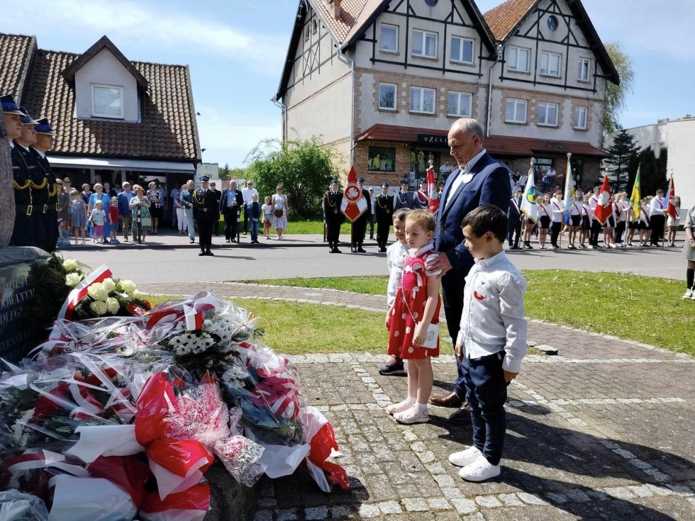 Nowy Dwór Gdański. 233. rocznica uchwalenia Konstytucji 3 Maja.