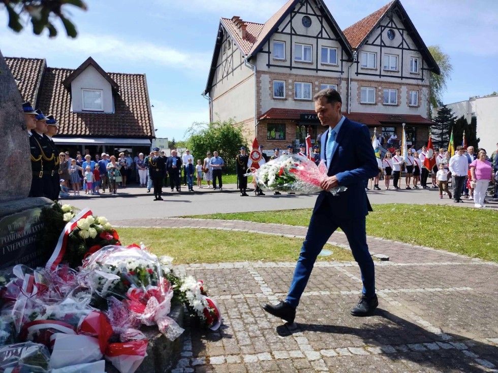 Nowy Dwór Gdański. 233. rocznica uchwalenia Konstytucji 3 Maja.