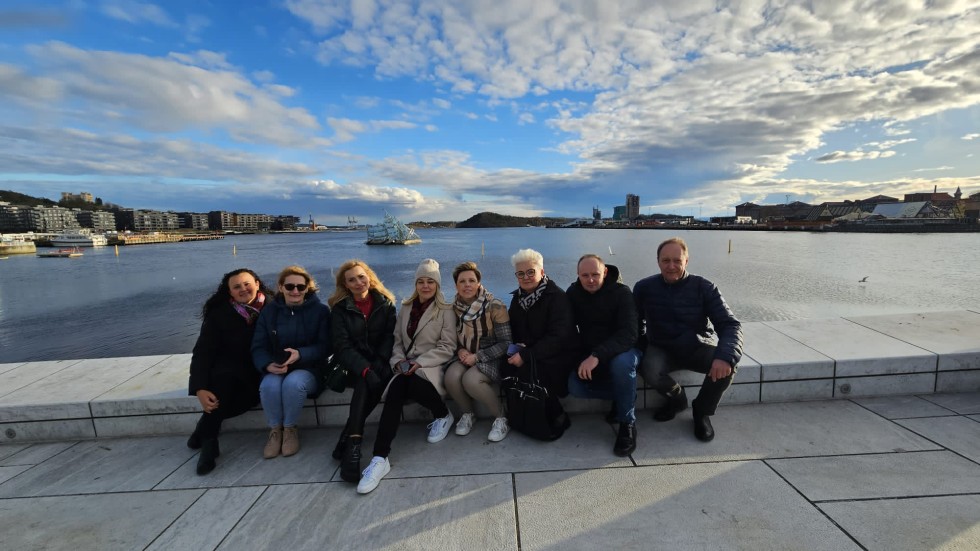 Uczniowie z Nowego Stawu z wizytą w Norwegii.