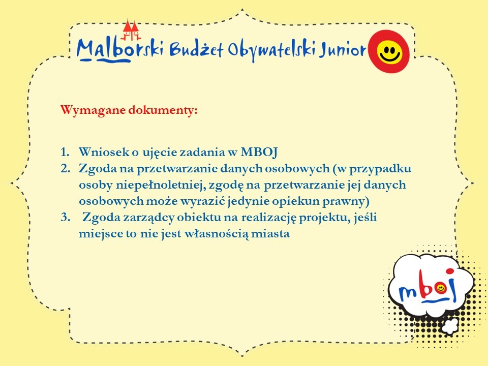 Malbork. Ruszył nabór wniosków do tegorocznej edycji MBOJ.