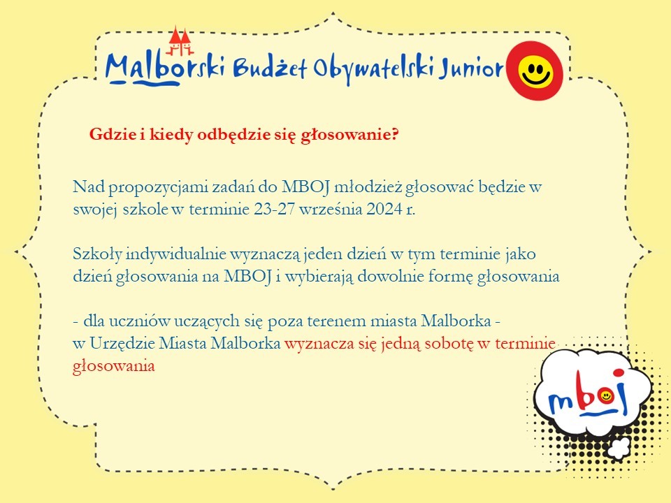 Malbork. Ruszył nabór wniosków do tegorocznej edycji MBOJ.