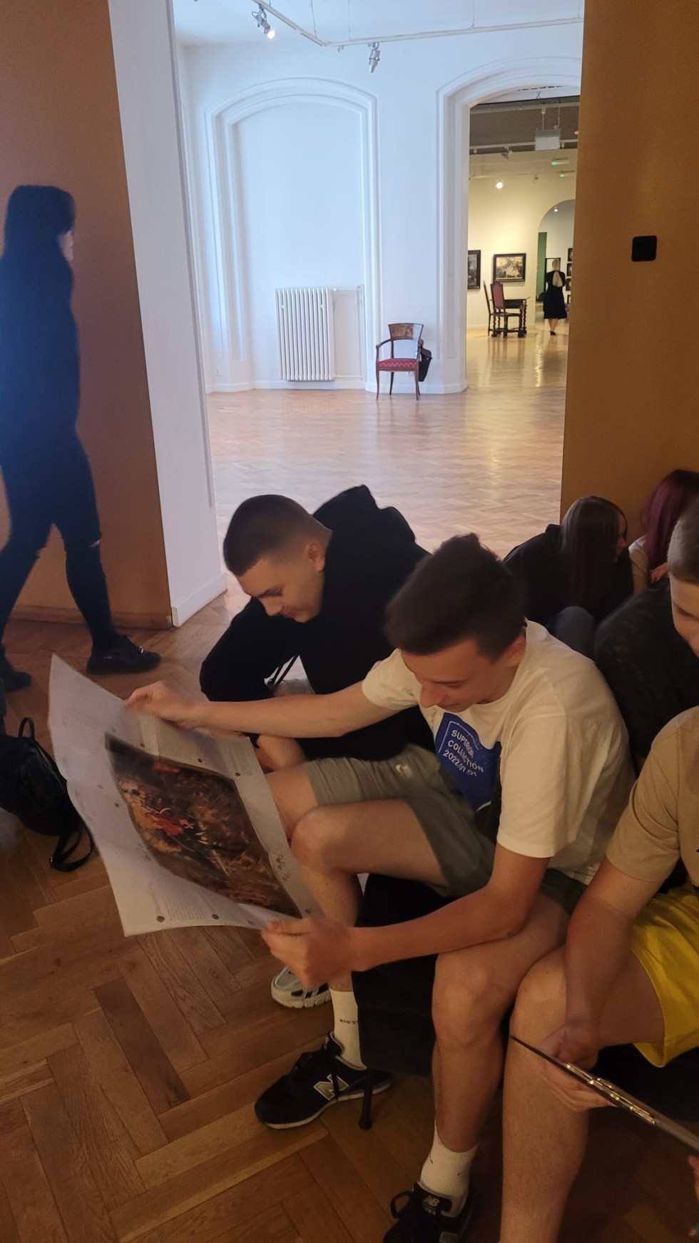 Malbork. Uczniowie Technikum nr 3 z wizytą w Muzeum Narodowym.