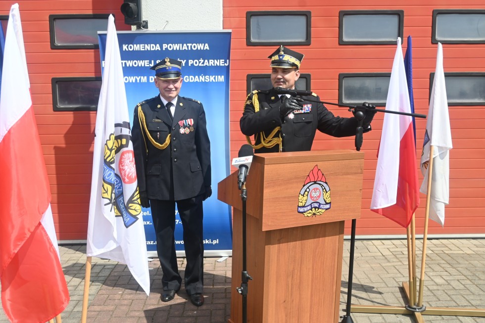 Nowy Dwór Gdański. Powiatowe Obchody Dnia Strażaka.