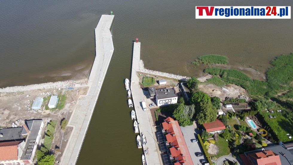 Frombork. Przebudowa portu rybackiego - zobacz najnowsze wideo maj 2024.