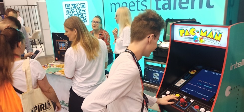 Malbork. Uczniowie Technikum nr 3 na Targach Pracy Infoshare 2024.