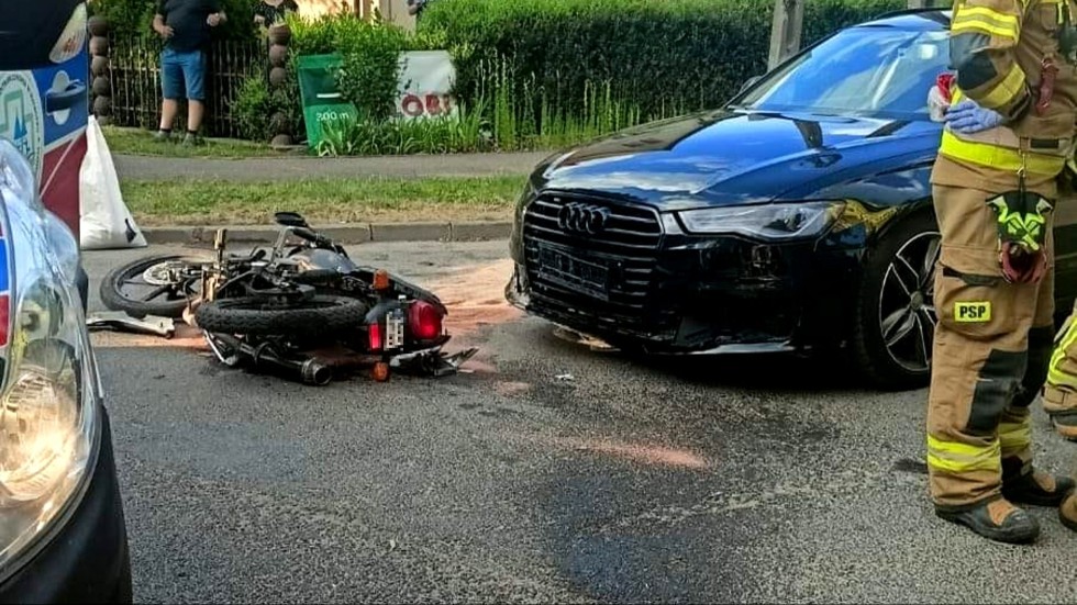 Dwa wypadki z udziałem motocykli – tygodniowy raport malborskich służb mundurowych.