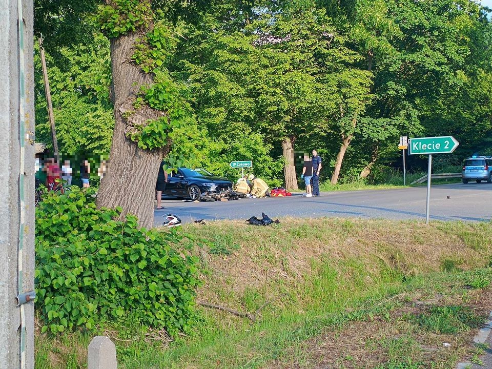 Dwa wypadki z udziałem motocykli – tygodniowy raport malborskich służb mundurowych.