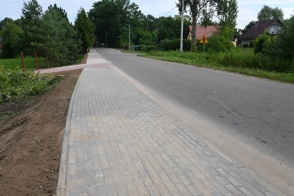 Powiat nowodworski. Odbiór końcowy inwestycji w Sztutowie.