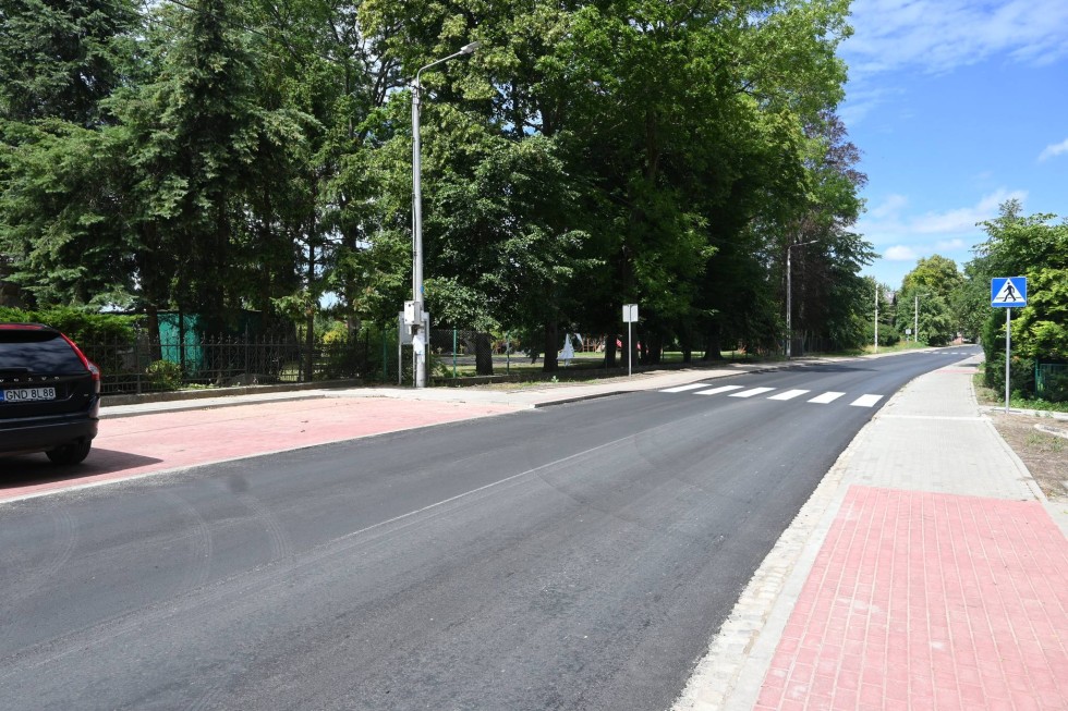 Powiat nowodworski. Końcowy odbiór inwestycji w Ostaszewie.