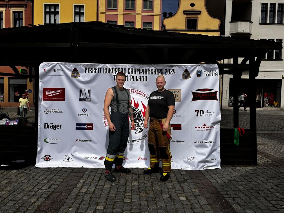 Strażacy z Nowego Dworu Gdańskiego na zawodach FireFit.