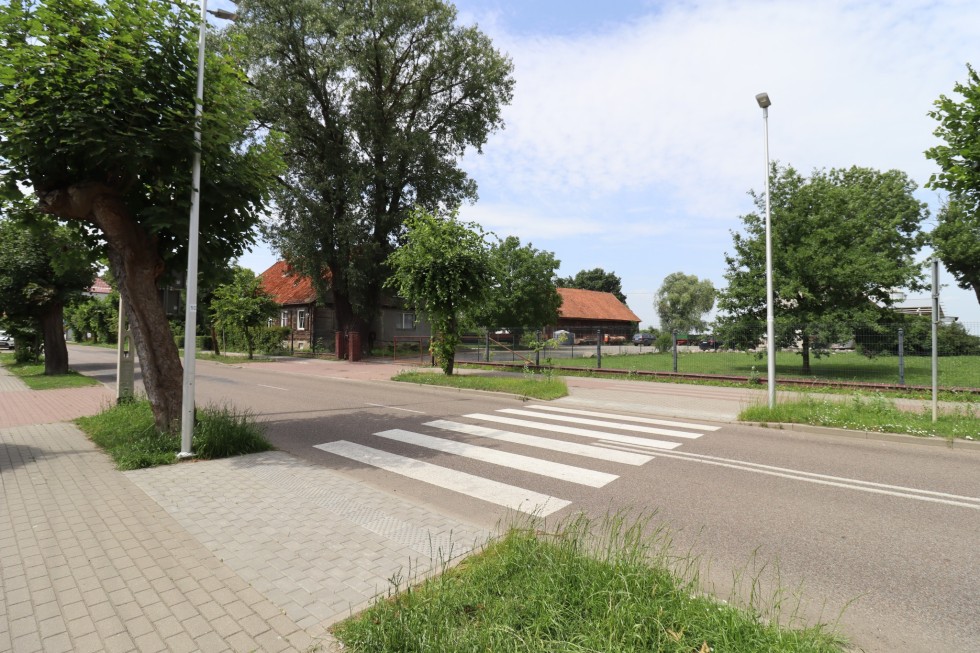 Nowy Staw. Nowe przejścia dla pieszych.