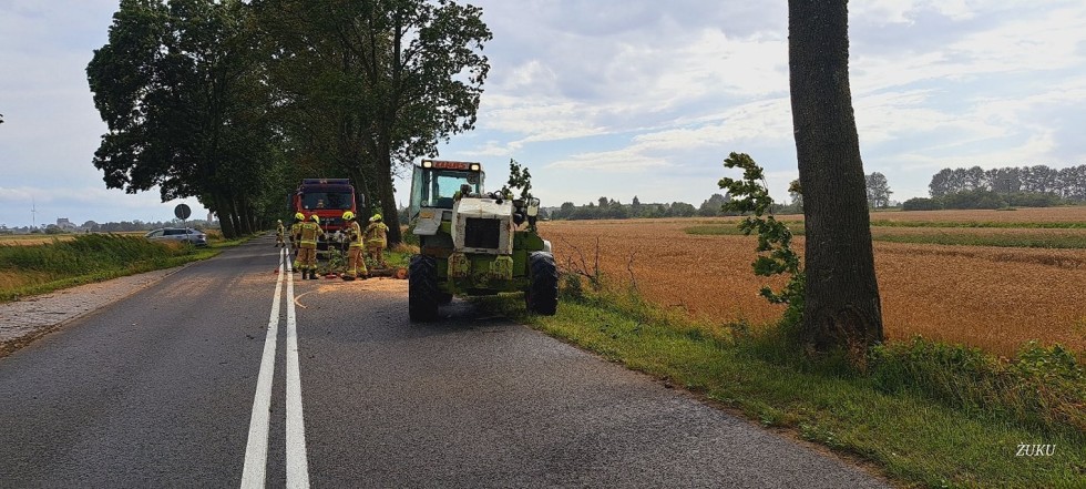 Usuwanie skutków burzy i śmiertelny wypadek w Kraśniewie – tygodniowy raport malborskich służb mundurowych.