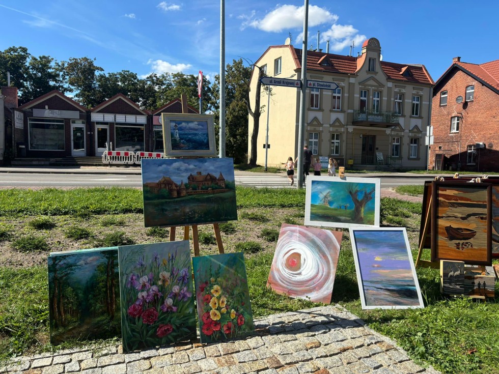 Malbork. Plener malarski Stowarzyszenia Marynistów Polskich.