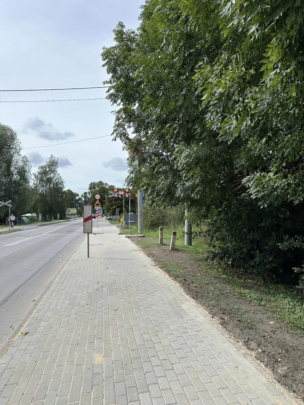 Nowy Dwór Gdański. Koniec remontu chodników.