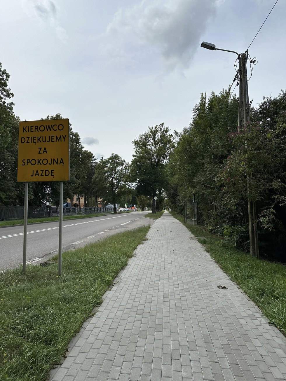 Nowy Dwór Gdański. Koniec remontu chodników.