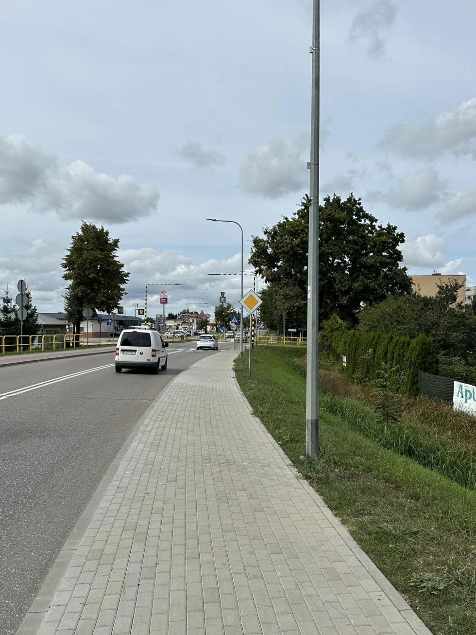 Nowy Dwór Gdański. Koniec remontu chodników.