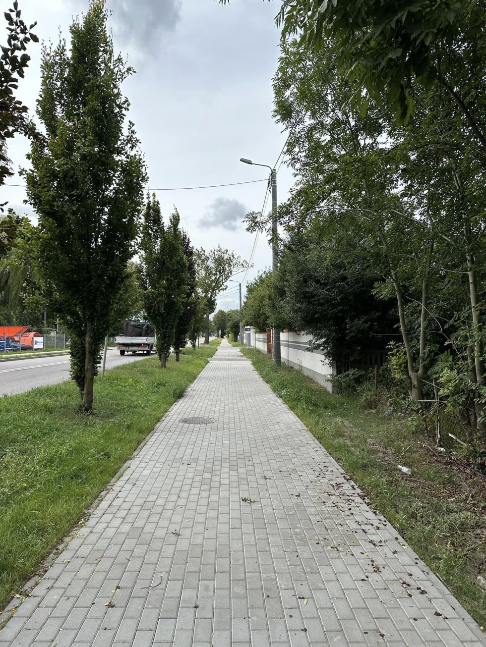 Nowy Dwór Gdański. Koniec remontu chodników.