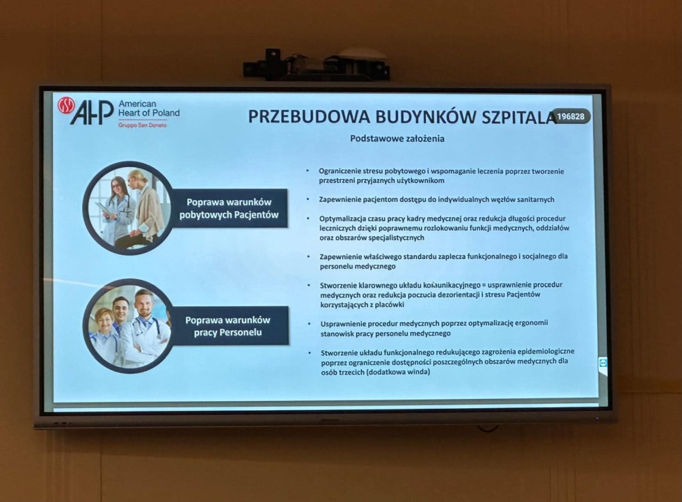 Liczba łóżek w Szpitalu w Sztumie zostanie znacząco powiększona. Niemal 1000 pomieszczeń szpitalnych przejdzie gruntowną przebudowę.