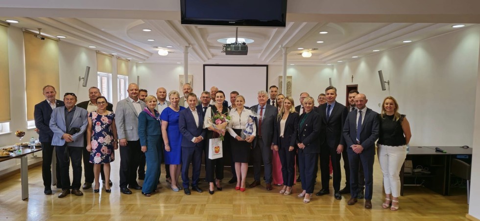 Spotkanie Wojewody Pomorskiej z samorządowcami z powiatu kwidzyńskiego i sztumskiego.