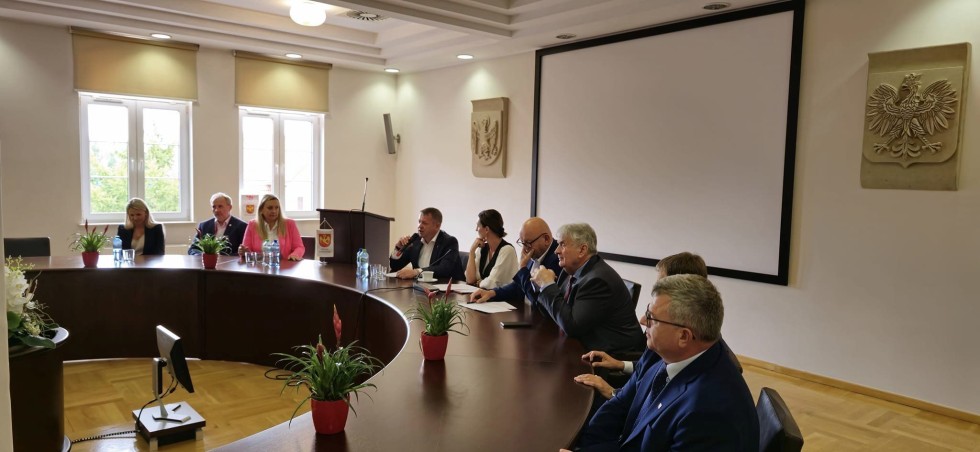 Spotkanie Wojewody Pomorskiej z samorządowcami z powiatu kwidzyńskiego i sztumskiego.