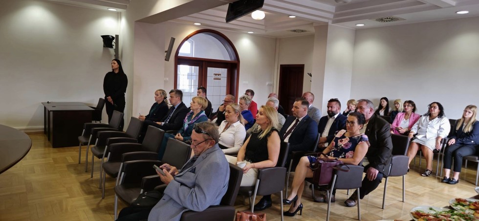 Spotkanie Wojewody Pomorskiej z samorządowcami z powiatu kwidzyńskiego i sztumskiego.