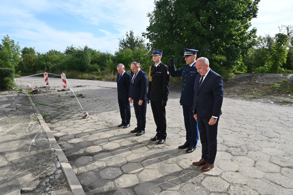 Nowy Dwór Gdański. Oddali hołd ofiarom II wojny światowej.