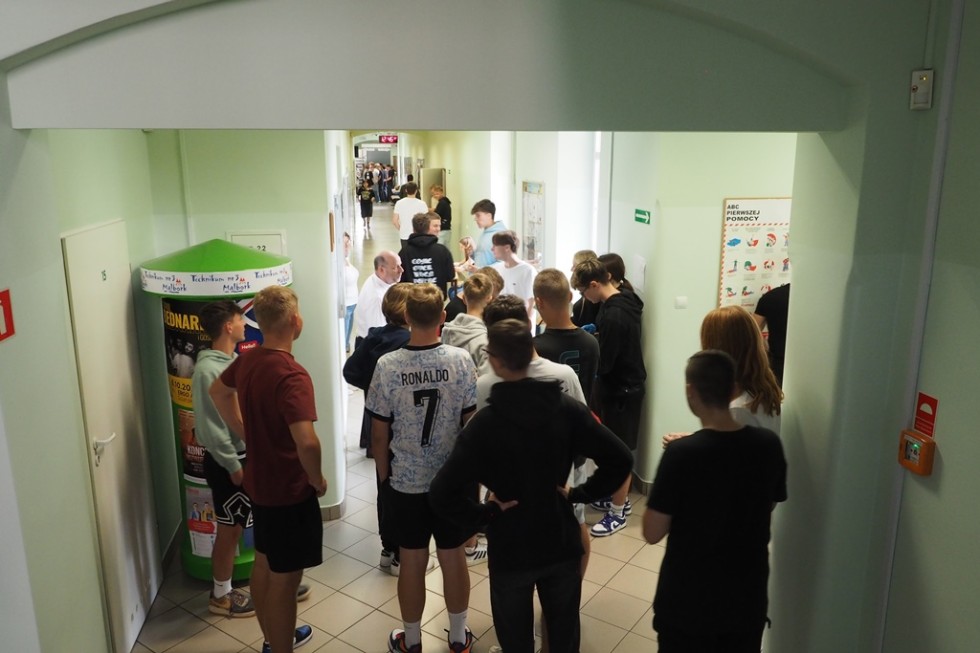 Malbork. Uczniowie Technikum nr 3 zorganizowali zbiórkę dla Martyny.