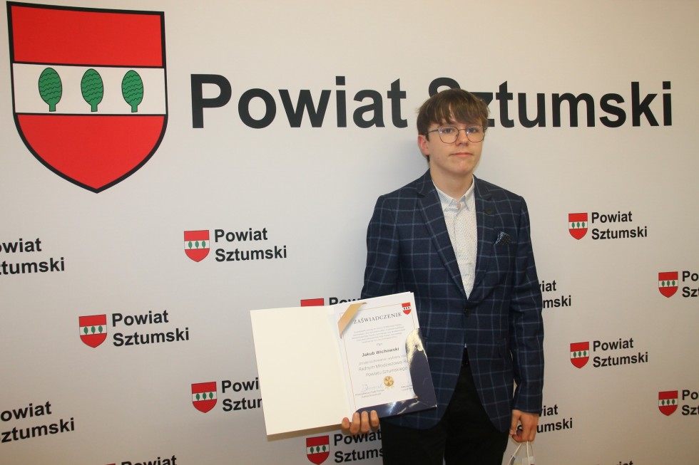 Jakub Wichowski radnym Młodzieżowego Sejmiku Województwa Pomorskiego.