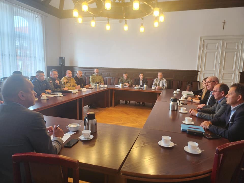 Malbork. Posiedzenie Komisji Bezpieczeństwa i Porządku.