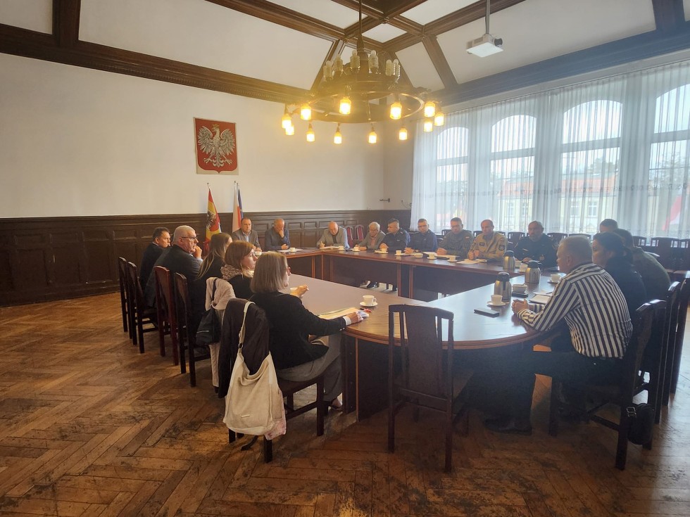 Malbork. Posiedzenie Komisji Bezpieczeństwa i Porządku.