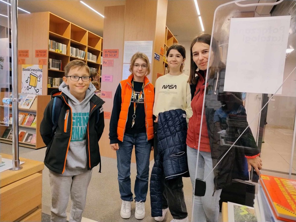 Malbork. Moc bibliotek - za nami gra terenowa w ramach Ogólnopolskiej Nocy Bibliotek.
