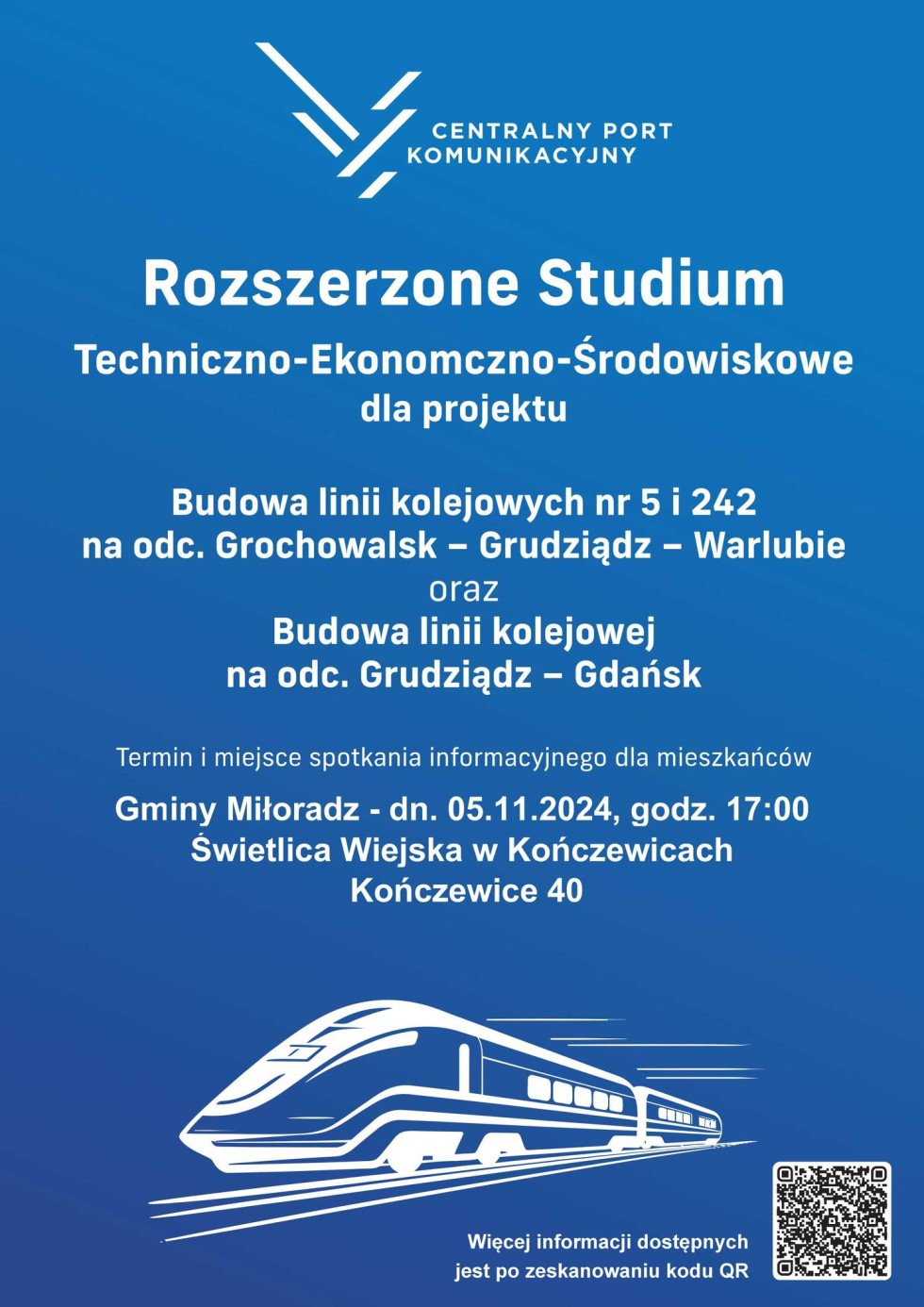 Gmina Miłoradz. Wkrótce spotkanie w sprawie projektu Centralnego Portu Komunikacyjnego.