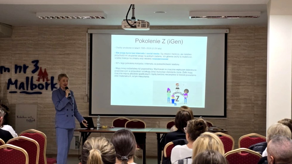 Malbork. Zdrowie w głowie – warsztaty psychoedukacyjne w Technikum nr 3.