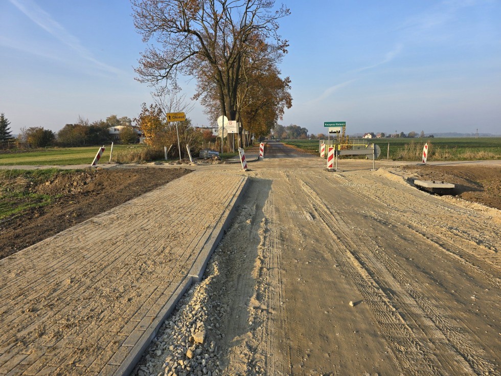 Gmina Stare Pole. Wkrótce czasowe zamknięcie skrzyżowania w Kaczynosie - Kolonia.