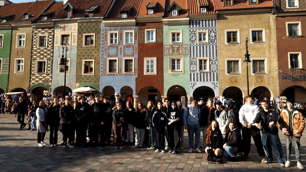 Malbork. Podróże z klasą uczniów Technikum nr 3 – odwiedzili stolicę Wielkopolski.