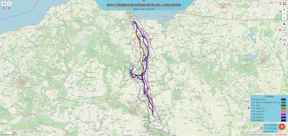 Czy przez Gminę Miłoradz będzie przebiegała linia kolejowa Centralnego Portu Komunikacyjnego? Wideo