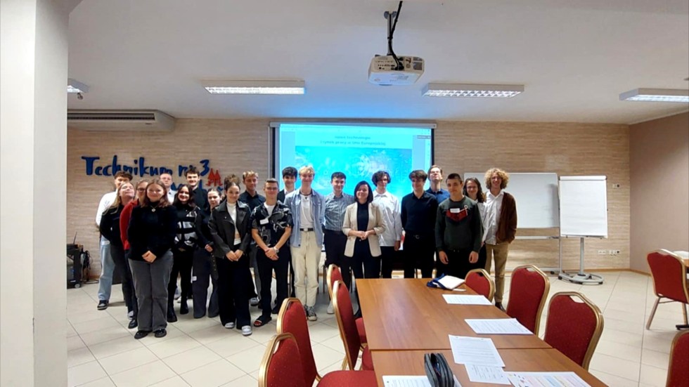 Malbork. Uczniowie Technikum nr 3 poznawali nowe technologie na europejskim rynku pracy.