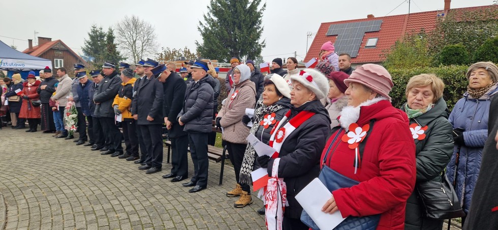 Mieszkańcy Gminy Sztutowo uczcili Święto Niepodległości.