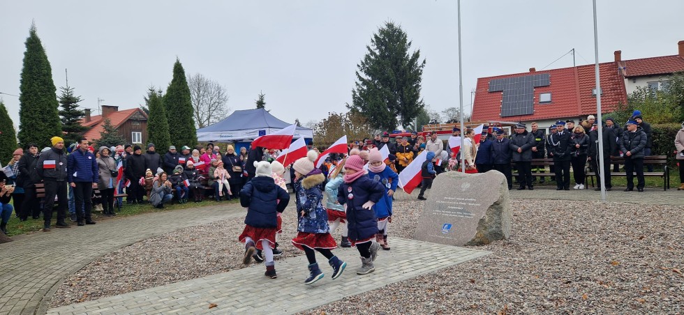 Mieszkańcy Gminy Sztutowo uczcili Święto Niepodległości.