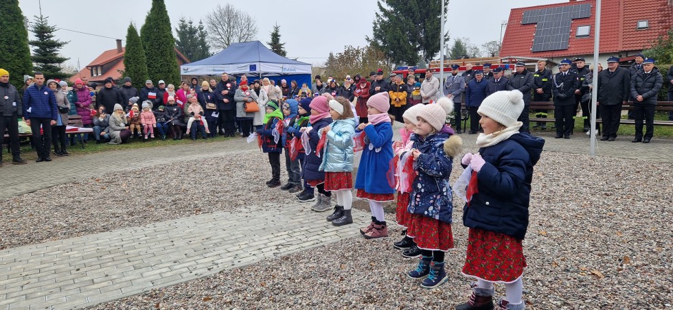Mieszkańcy Gminy Sztutowo uczcili Święto Niepodległości.