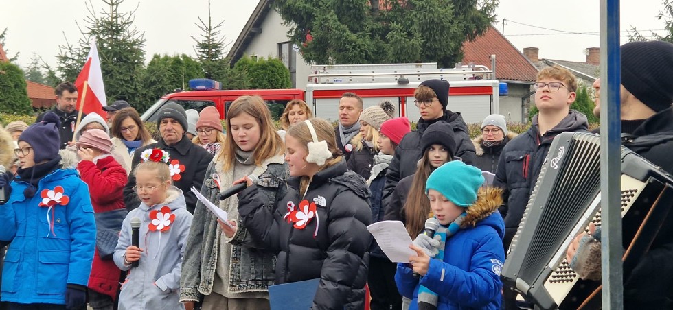 Mieszkańcy Gminy Sztutowo uczcili Święto Niepodległości.