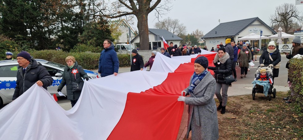 Mieszkańcy Gminy Sztutowo uczcili Święto Niepodległości.